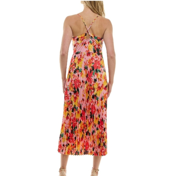 NWT Multicolor Sleeveless Maxi Dress - Picture 2 of 5
